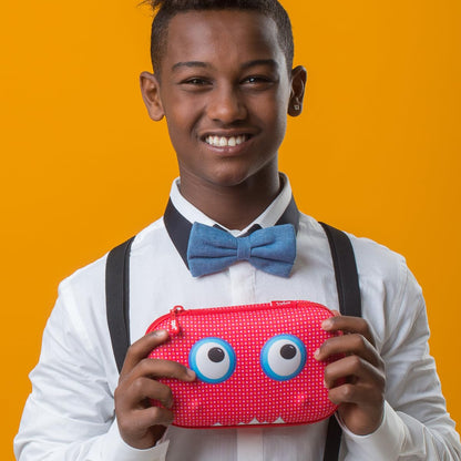 ZIPIT Beast Estuche para lápices para niños | Estuche de gran capacidad | Estuche escolar para niñas y niños (Rojo)