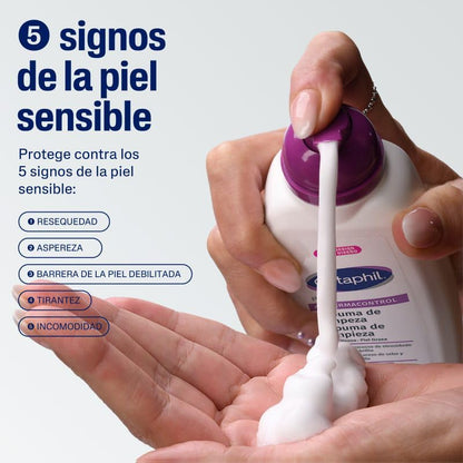 Cetaphil Pro AC Dermacontrol Espuma Facial Piel Tendencia al Acné 236ml | Con gluconato de zinc, limpia impurezas y exceso de grasa sin resecar; ayuda a equilibrar sebo, brillo y pH con efecto mate.