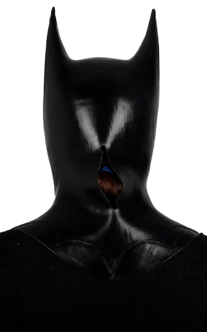REV Máscara Pechera Batman, Licencia Oficial DC Warner Bros. Diseño Detallado, Hecho en México, Talla M Adulto