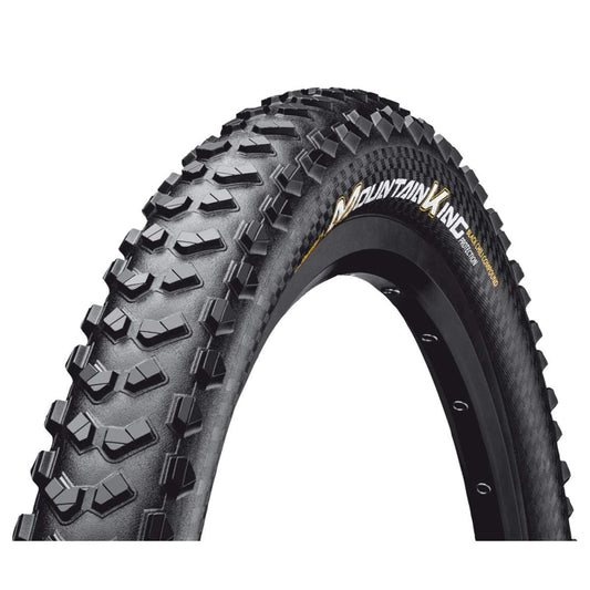 Continental Mountain Bike Protection Neumático para Bicicleta de montaña, Color Negro, sin Tubo, Plegable, Hecho a Mano, MTB Performance Tire (66.04 cm, 69.85 cm, 73.66 cm) - 29 x 2.3 - Mountain King
