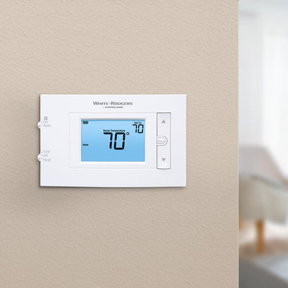 Emerson 1F83C-11NP Termostato Convencional (1H/1C) no programable, Blanco