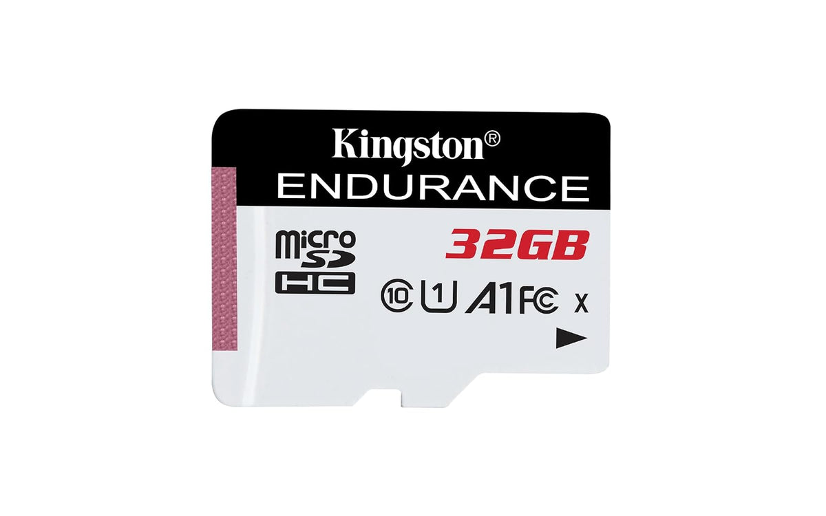 Kingston MicroSDHC Endurance 32GB (Sin Adaptador a SD) Clase 10, UHS-I, U1, A1 Lectura: 95MB/s y Escritura: 30MB/s (SDCE/32GB)