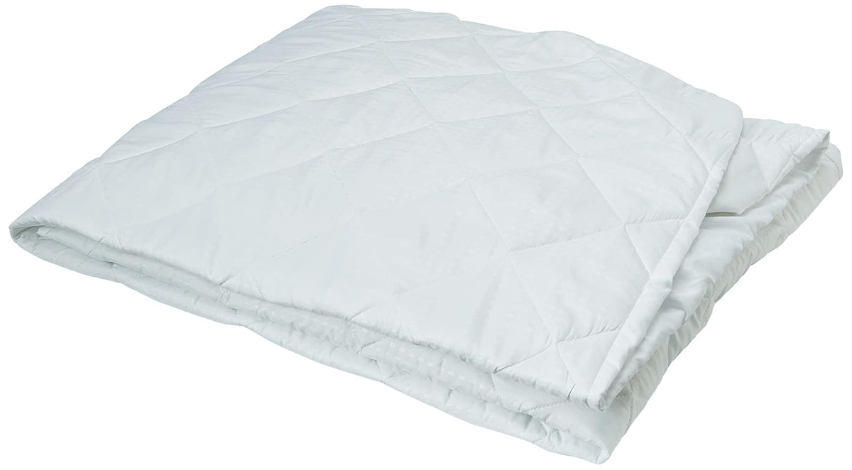 Colchas Concord Protector de Colchón, Color Blanco, 100% Poliéster, Tamaño Matrimonial, Cubre Colchón Suave Que Protege contra Polvo, Manchas y Desgaste, 1 Pieza