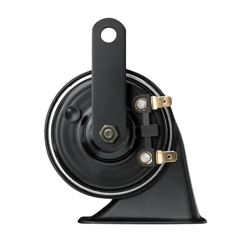 HELLA MIDNIGHT 410/Claxon/Bocina de caracol 490 Hz (011225161) Para Auto/Vehiculo/Automóvil/Carro, SUV/Camioneta, Motocicleta, Camión, Universal.