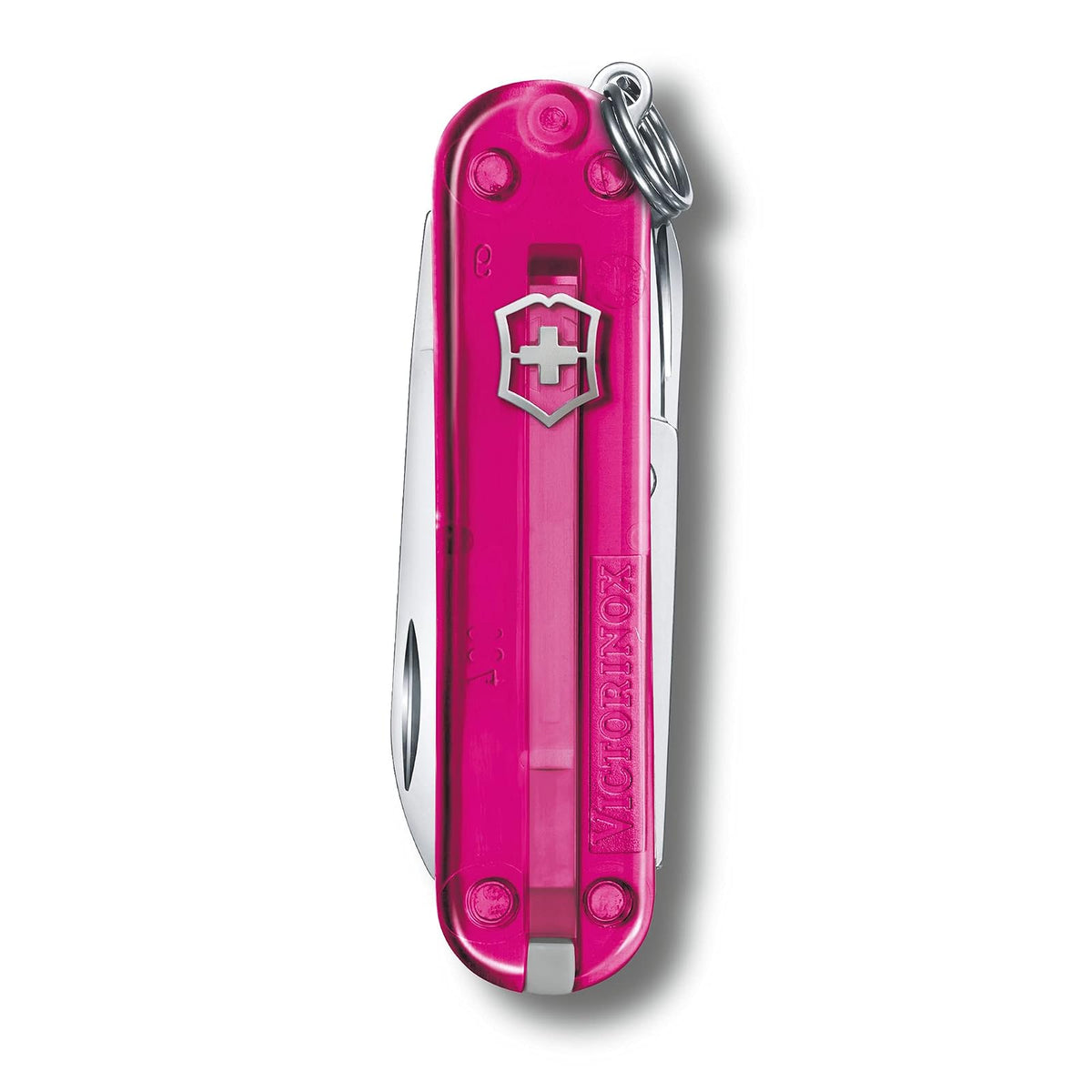 Victorinox Navaja Classic Colors, 7 Usos, Cupcake Dream, 58 mm | Herramienta plegable compacta de 58 mm incluye tijeras, lima de uñas, destornillador y pinzas. Escamas ABS duraderas en