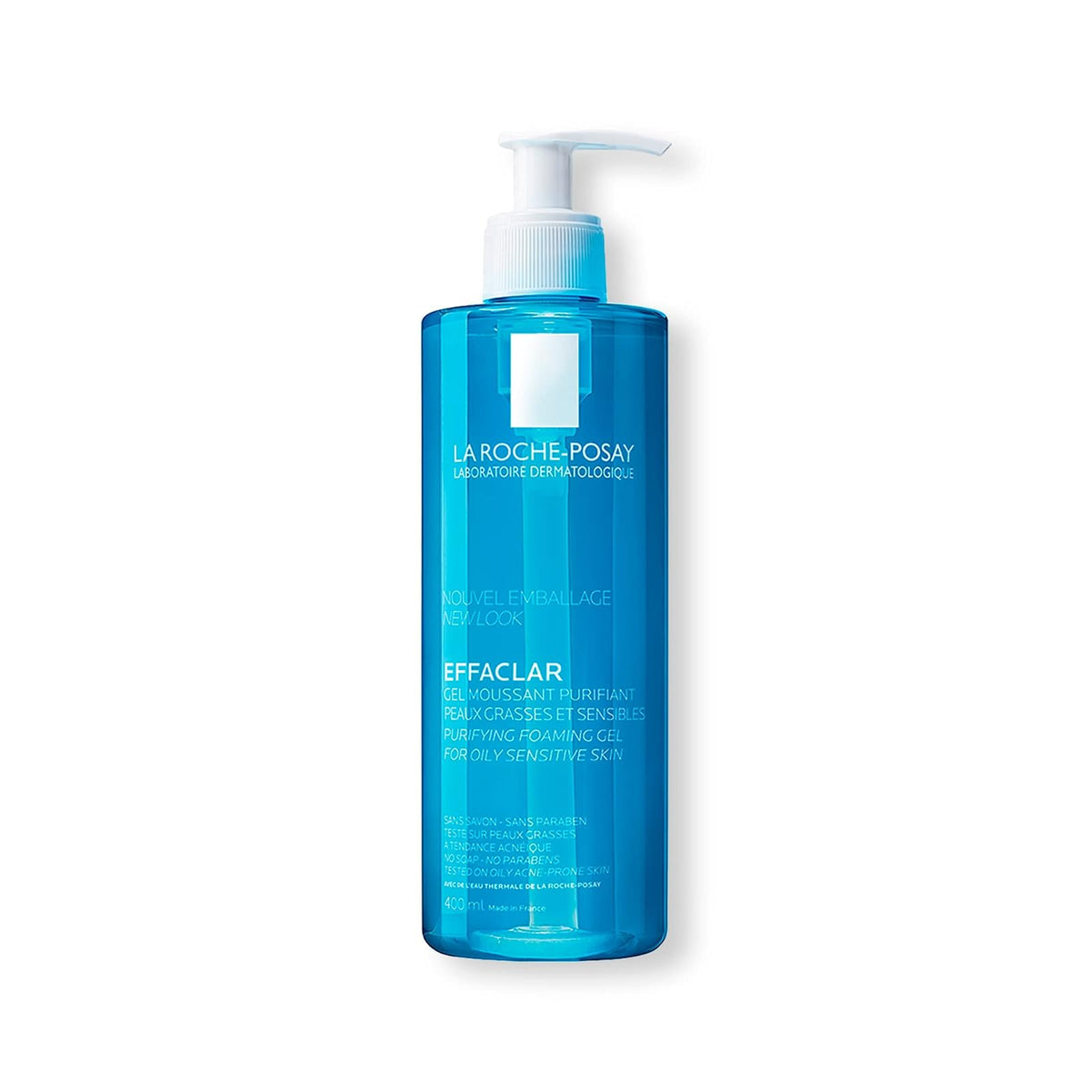 La Roche-Posay Effaclar Gel Limpiador Purificante Anti-Imperfecciones 400ml | Limpiador Dermatológico, Controla Exceso de Sebo, Piel Mixta a Grasa con Tendencia Acneica, Rostro y Cuerpo