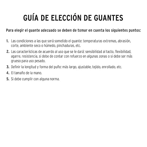 Truper GU-525, Guantes de carnaza, para argonero, puño de seguridad, largo