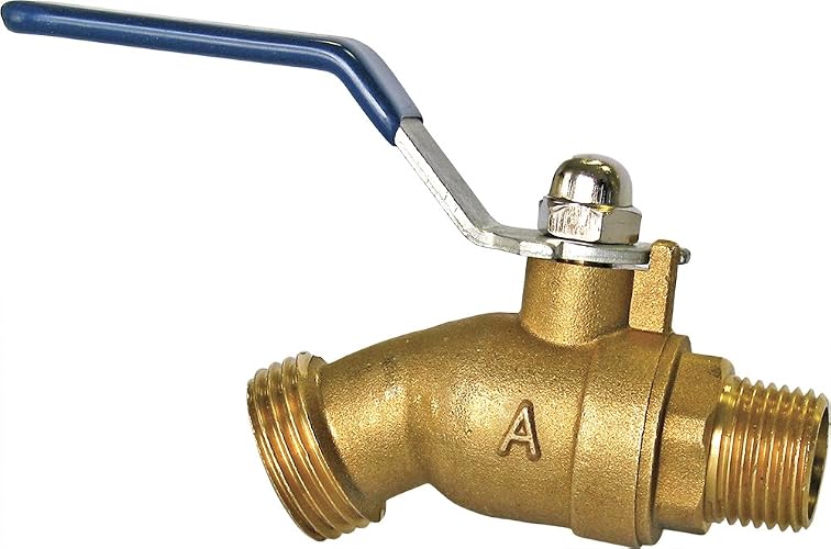 American Valve M71QT - Babero de manguera de 1/2 pulgada, 1/2 pulgada, latón