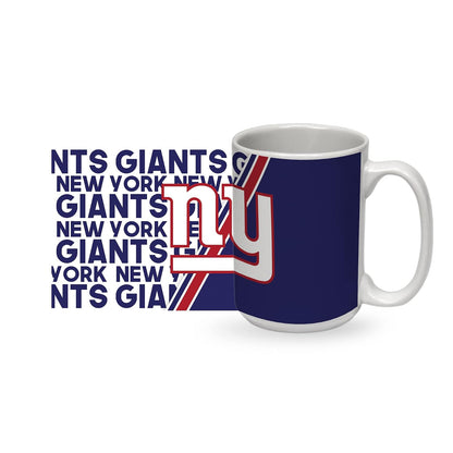 Rico Industries NFL Football Dallas Cowboys Taza de café de cerámica blanca de 15 onzas para fanáticos de la NFL