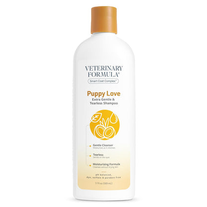 SynergyLabs Veterinary Formula Solutions Puppy Love Extra Gentle & TearlessShampoo; 17 fl. oz.