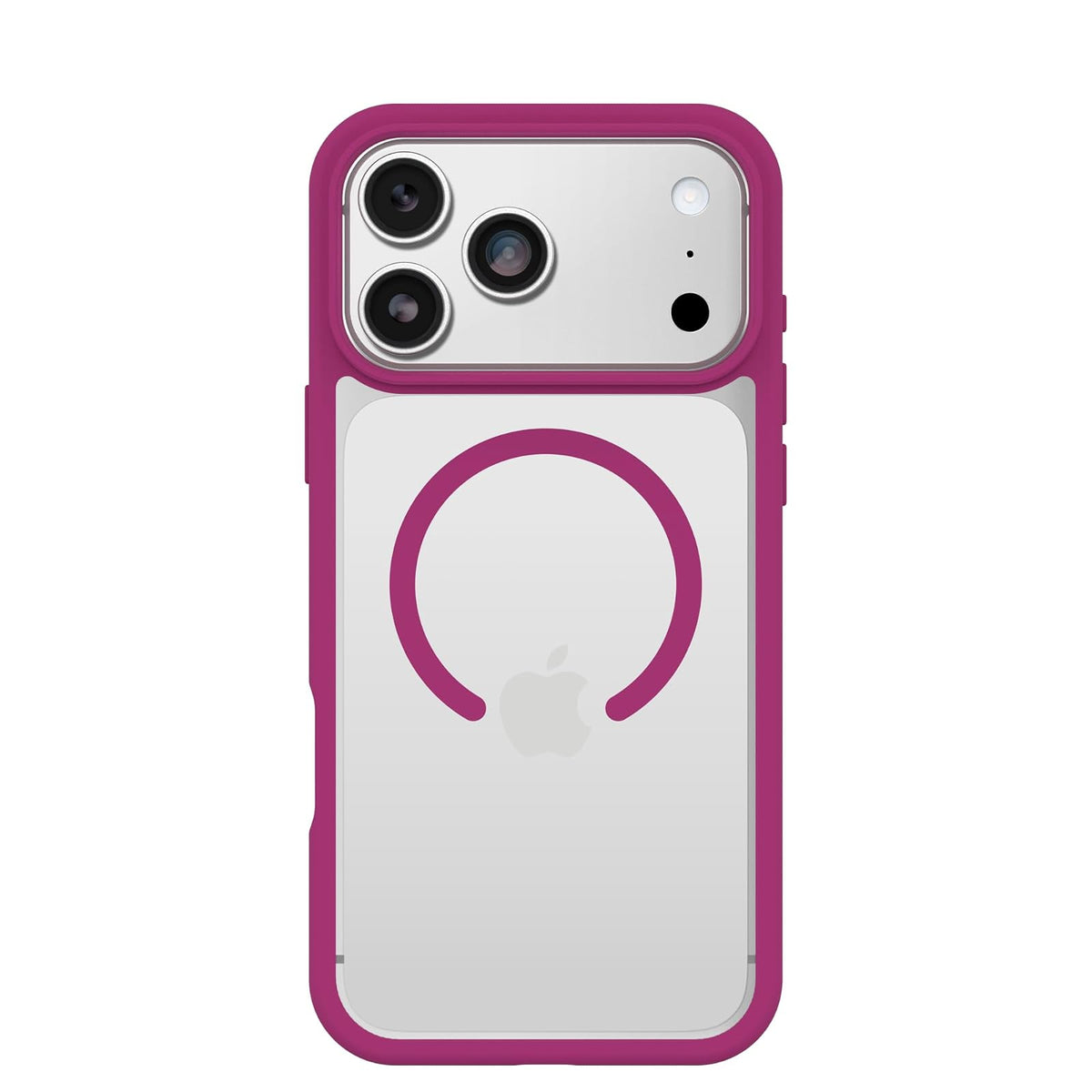 OtterBox - Funda para iPhone 17 Pro MAX Profile Series Compatible con MagSafe - Vidrio Rosa - Rosa - Ultradelgada y Elegante Funda Minimalista para iPhone