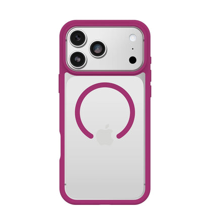 OtterBox - Funda para iPhone 17 Pro MAX Profile Series Compatible con MagSafe - Vidrio Rosa - Rosa - Ultradelgada y Elegante Funda Minimalista para iPhone