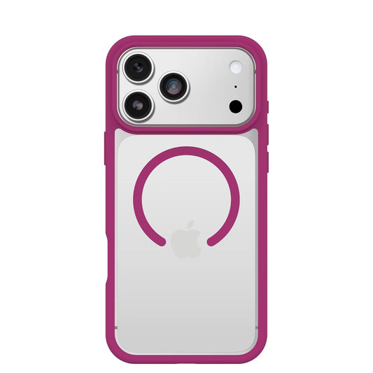 OtterBox - Funda para iPhone 17 Pro MAX Profile Series Compatible con MagSafe - Vidrio Rosa - Rosa - Ultradelgada y Elegante Funda Minimalista para iPhone