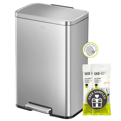 EKO Madison Bote de Basura para Cocina 50 L con Pedal