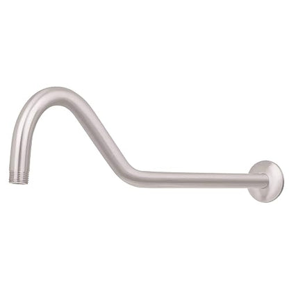 Foset Element BCH-720N, Brazo tipo gancho y chapetón, para regadera, acabado satín
