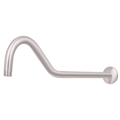 Foset Element BCH-720N, Brazo tipo gancho y chapetón, para regadera, acabado satín