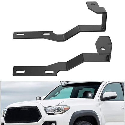 Nilight Soportes de Luz de Zanja para Capó 90058B para Toyota Tacoma 2005-2015