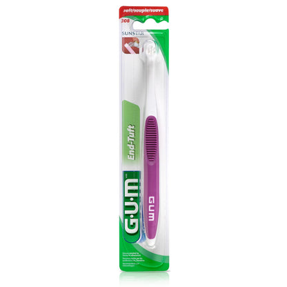 GUM End-Tuft - cepillo de dientes, 6 Brushes