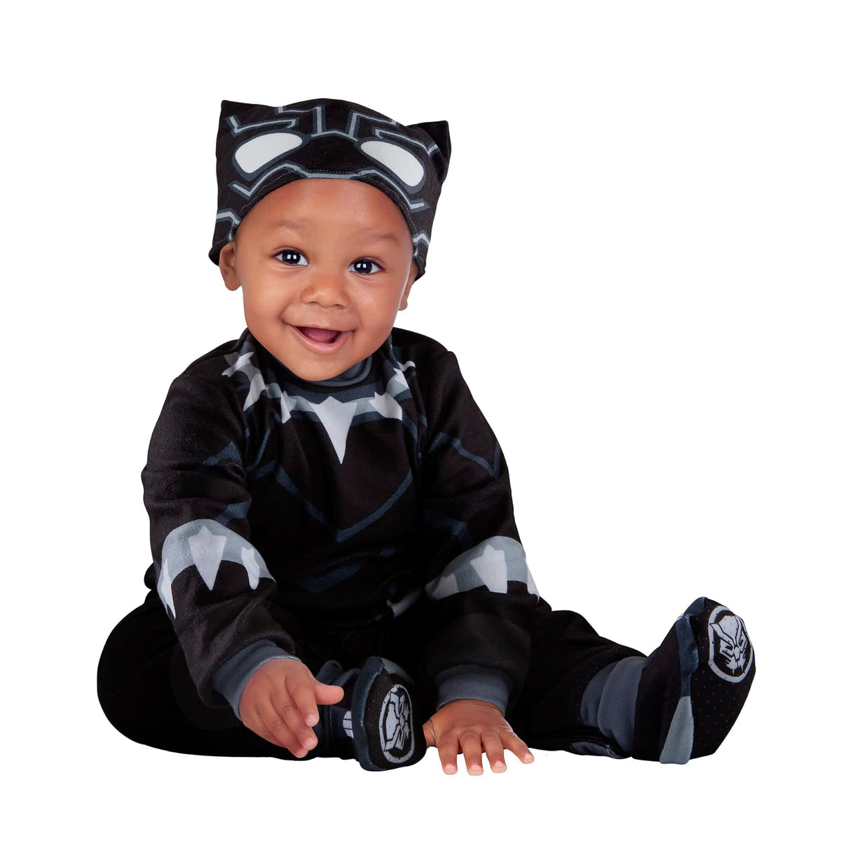 MARVEL - INFANT - Pantera negra de 0 a 6 meses