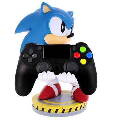 Exquisite Gaming Cable Chavo: Soporte Deslizante para teléfono sónico y Soporte para Driver – Sonic The Hedgehog – Figura con Licencia