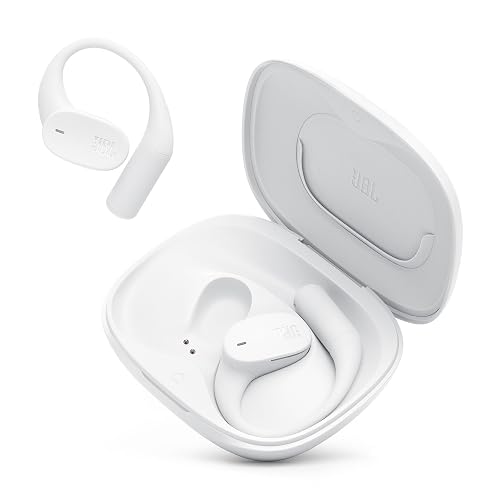 JBL Sense Lite - Auriculares inalámbricos de oído Abierto, tecnología JBL OpenSound, IP54 Resistente al Agua y al Polvo, 4 micrófonos para Llamadas nítidas y claras, hasta 32 Horas de duración de la