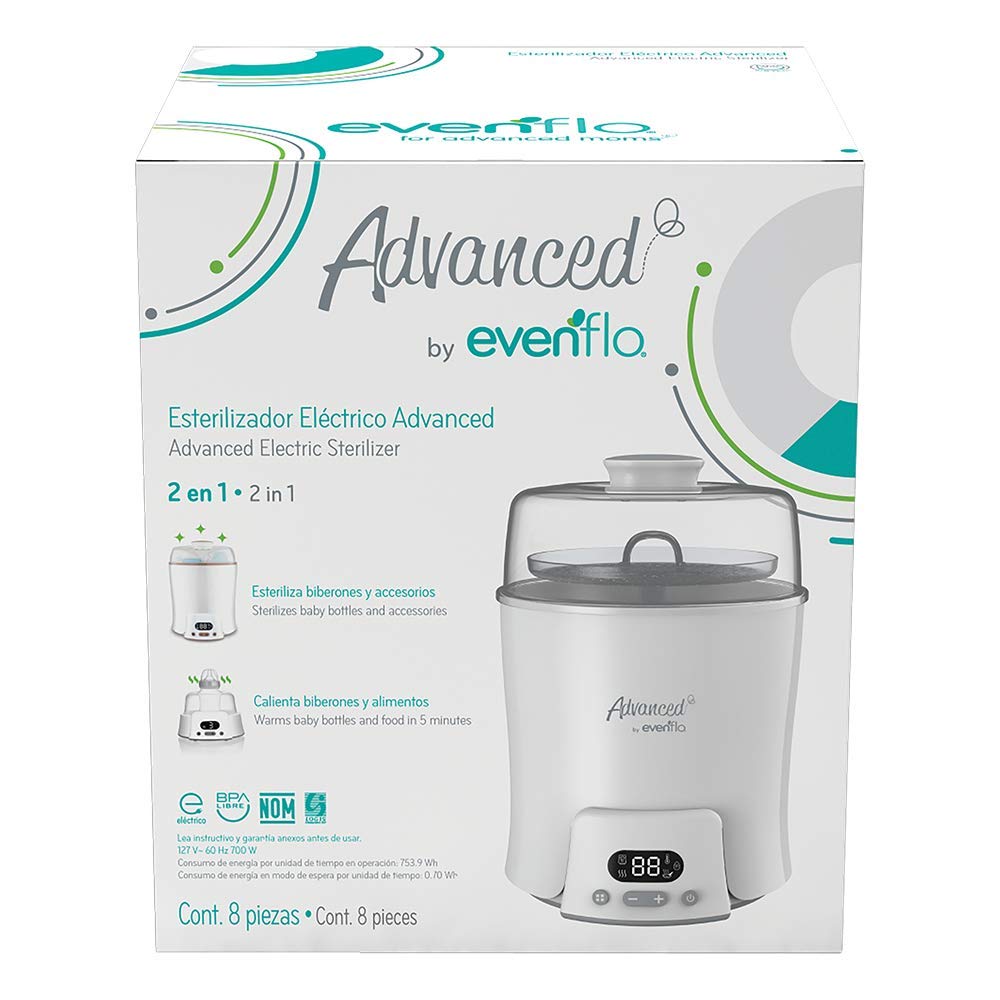 Evenflo Advanced Esterilizador 2en1 para Biberones