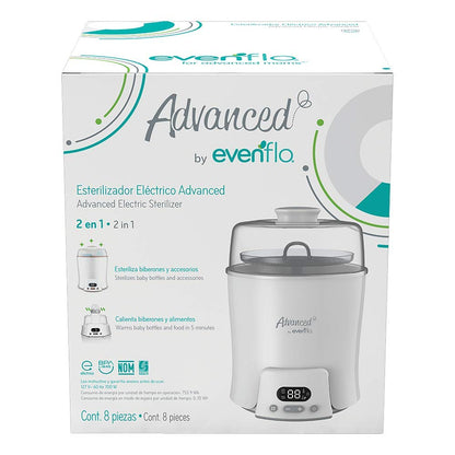Evenflo Advanced Esterilizador 2en1 para Biberones