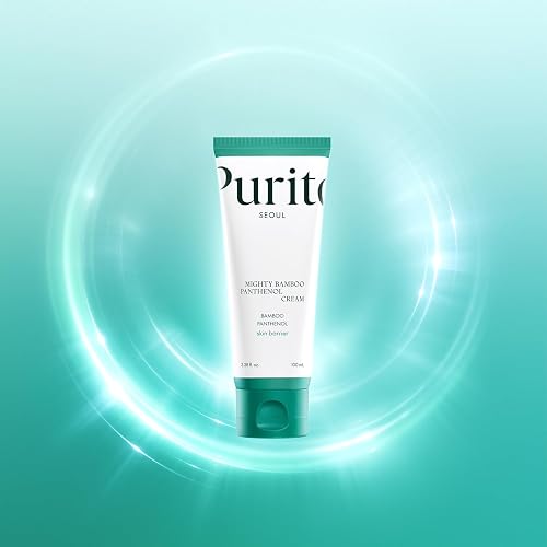 PURITO crema hidratante facial y corporal con bambú y pantenol 100 ml - crema facial ligera no grasa - skin care hidratación intensa