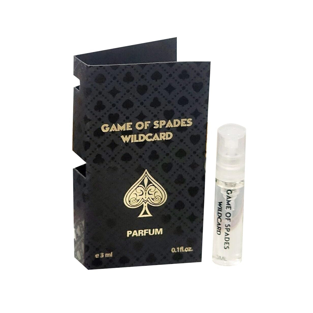 Jo Milano Game of Spades Wildcard for Unisex Parfum Spray, 0.1 Ounce