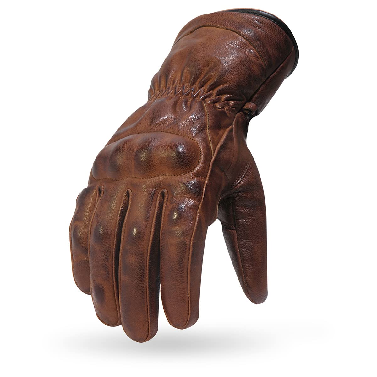TORC Guantes de Motocicleta para Hombres, Cuero Sintético, Gancho y Bucle, Ambidiestra, Adultos