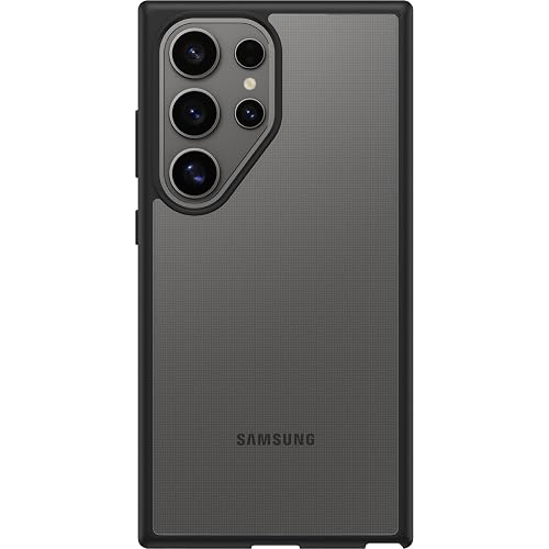OtterBox - Funda para Samsung Galaxy S24 Ultra Prefix Series, Vidrio Negro, Ultrafino, amigable con el Bolsillo, Bordes elevados Que protegen la cámara y la visualización, Compatible con Carga