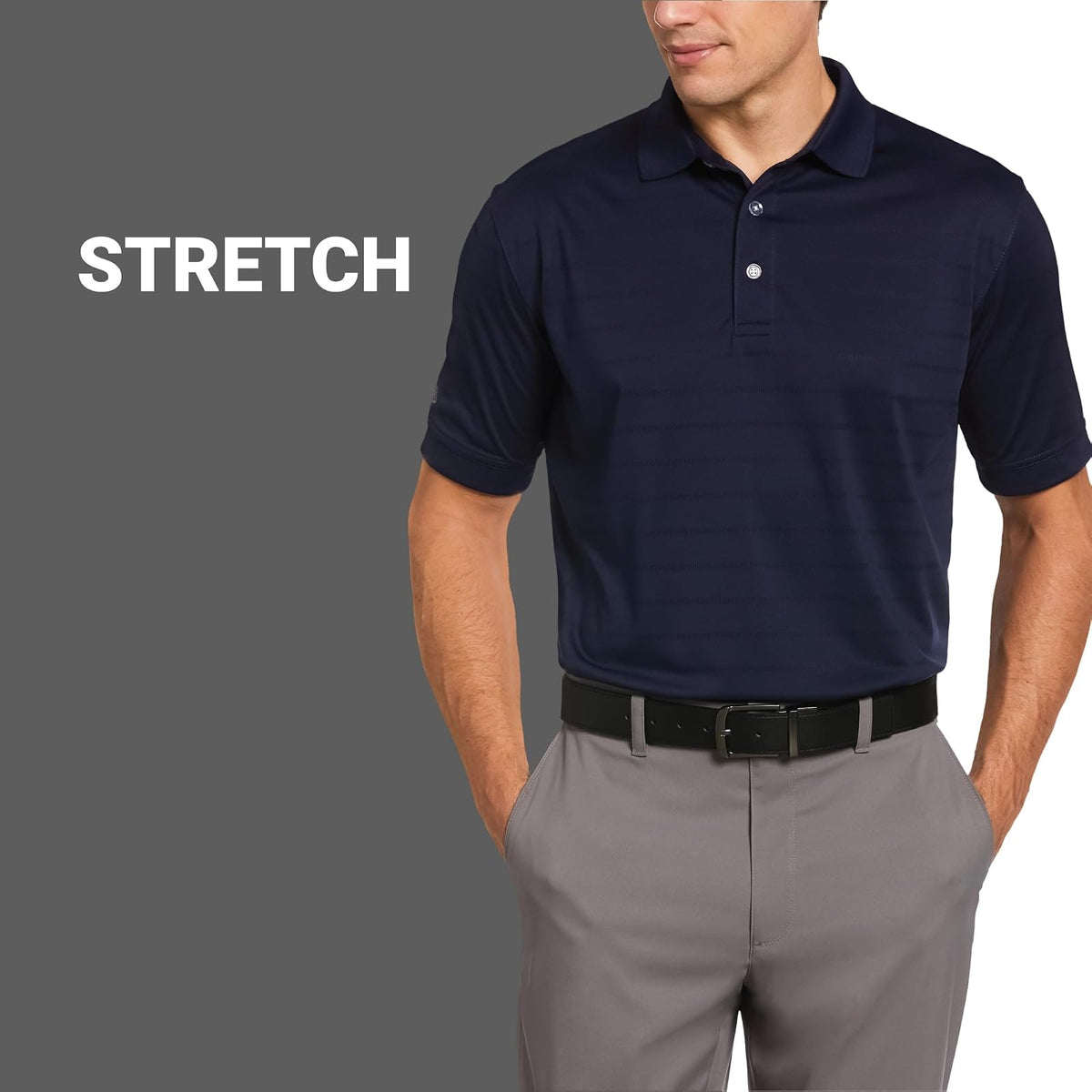 Callaway OPTI-Vent Playera Tipo Polo de Manga Corta, para Hombre