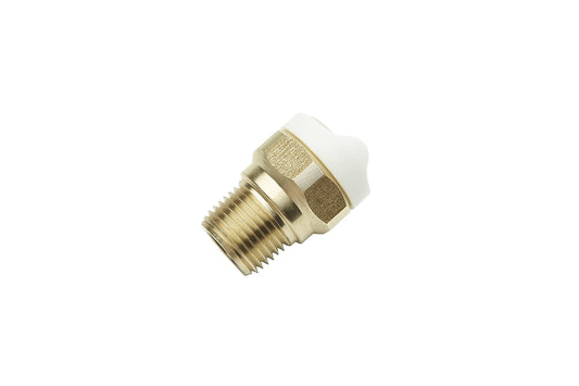 Whale WX1513 Adaptor, Connects 15mm Tubing to ½-in. NPT Male, Brass, Quick-Connect