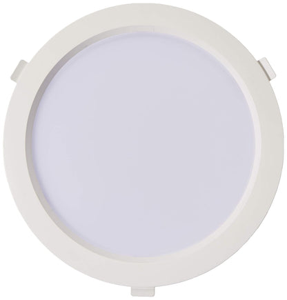 Tecnolite Lámpara para Sobreponer en Techo 24 W, Aluminio Blanco - Luz cálida