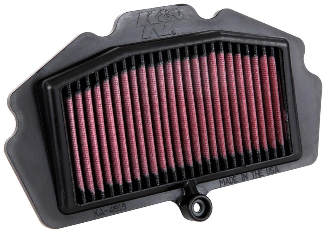 K&N Filtro de Aire de Alto Rendimiento Premium para Moto KA-4018 para Kawasaki