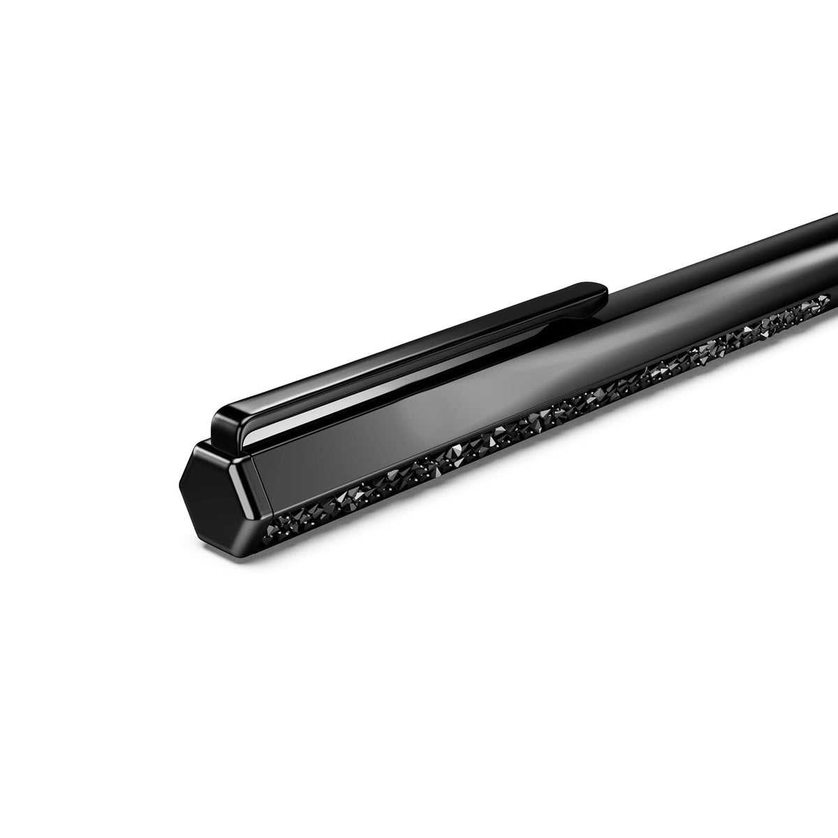 Swarovski Bolígrafo Crystal Shimmer, Negro, Lacado negro