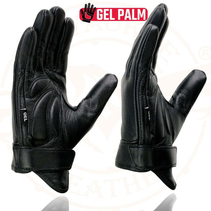 Milwaukee Leather Guantes de Verano para Hombre, Negro, XL, MG7510-BLK-XL