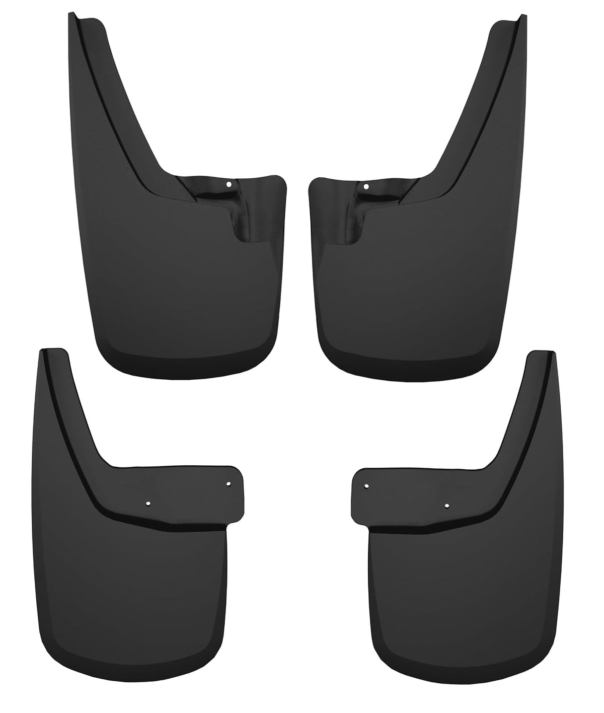 Husky Liners 58326 Protectores de Barro Personalizados para GMC Canyon 2024-2025 Crew Cab, Negro, 4 Piezas