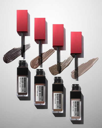 Maybelline Estilizador de cejas en gel de facil aplicación, Tattoo 3D tono Warm, 21g