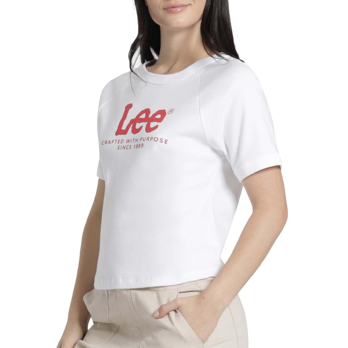 Lee Camisa Slim de Algodón para Mujer