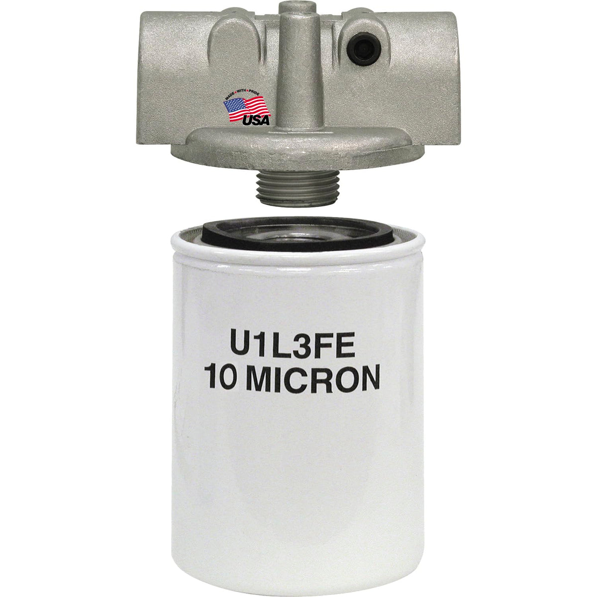 Buyers Products HFA11025 Conjunto de Filtro de 10 Micras, 25 PSI Bypass