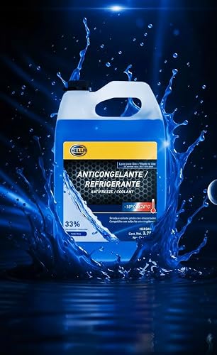 HELLA HCB33GAL ANTICONGELANTE Azul 33% Larga Vida Listo para Usar