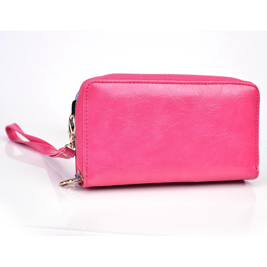 Kroo Magnetic Clutch Wallet for Samsung Galaxy S5 - Frustration-Free Packaging - Magenta