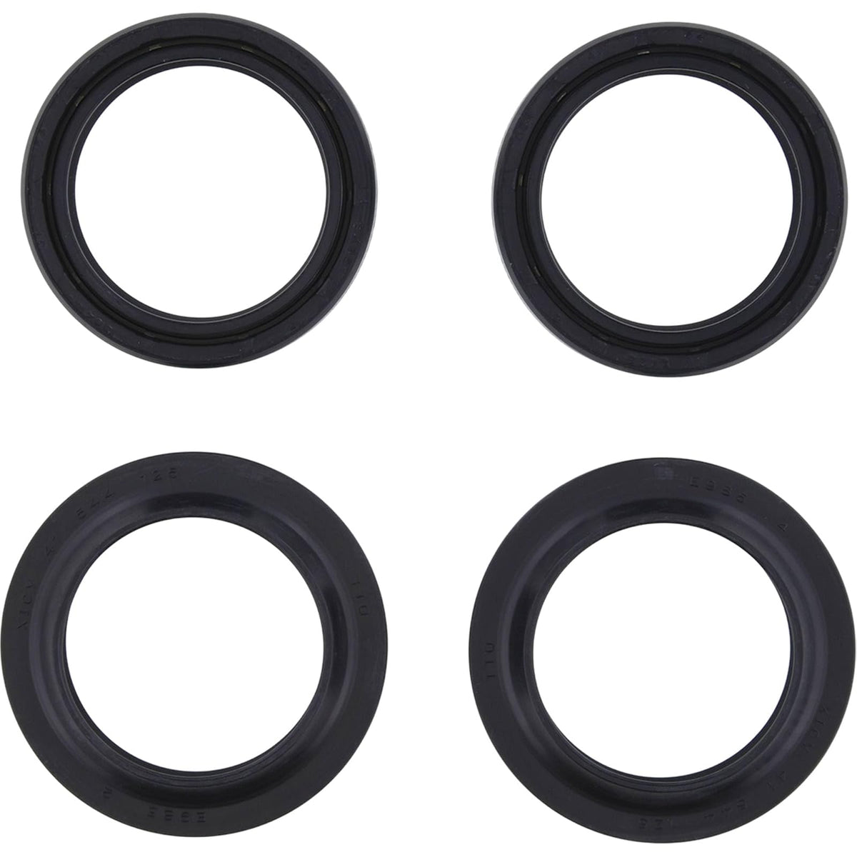 All Balls Racing Kit de Sellado de Horquilla y Polvo 56-132 Compatible con Buell, Honda, Suzuki, Yamaha, Varios Colores
