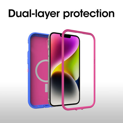 OtterBox DEFENDER XT SERIES para iPhone 14 Plus - BLOOMING LOTUS (Rosa)