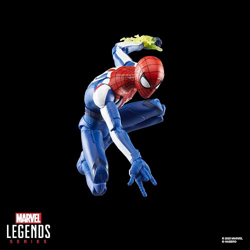 Marvel Legends Series Gamerverse, Figura de acción de Miles Morales, Traje Mejorado