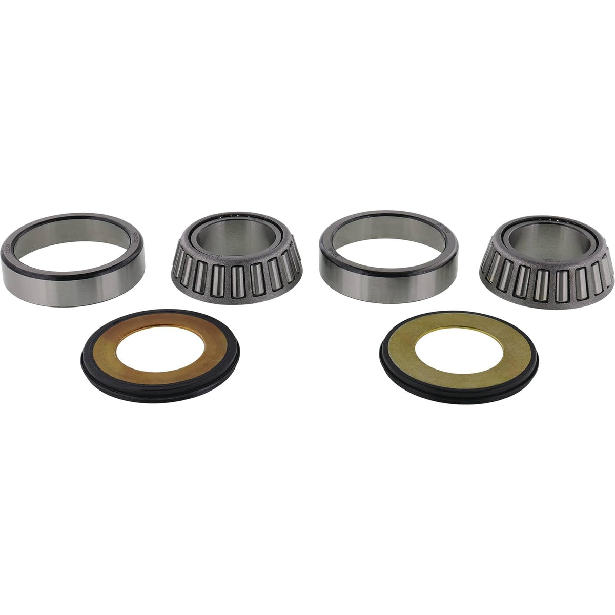 All Balls Racing 22-1021 Kit de sellado de rodamiento de vástago de dirección compatible con/reemplazo para Honda Montesa