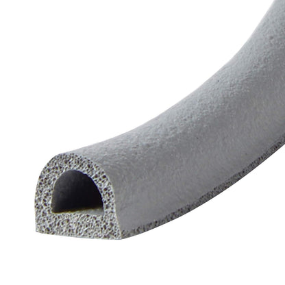 Frost King V25GA Cinta de hule resistente a la intemperie de 0.95 cm por 0.64 cm por 518.50 cm, gris, Gris