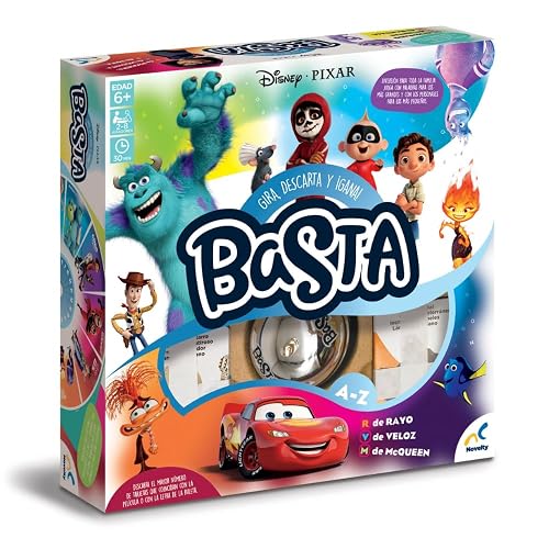 Disney Juego de Mesa Basta Deluxe Disney Pixar - Novelty Corp