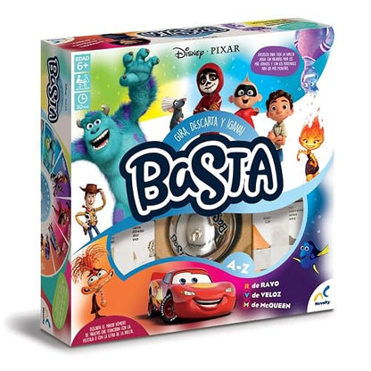 Disney Juego de Mesa Basta Deluxe Disney Pixar - Novelty Corp